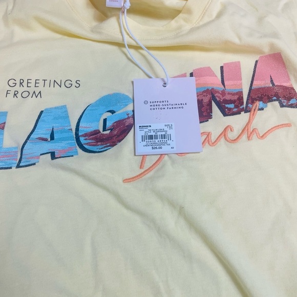 LC Lauren Conrad Graphic Tee “ Laguna Beach “ - Picture 3 of 3